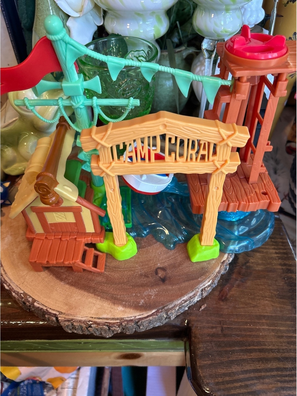 Fisher-Price Imaginext SpongeBob Camp Coral Playset with Boat 2020 Toy Mattel